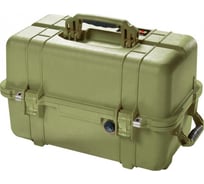 Защитный кейс Pelican 1460 зеленый c поропластом 1460-000-130E