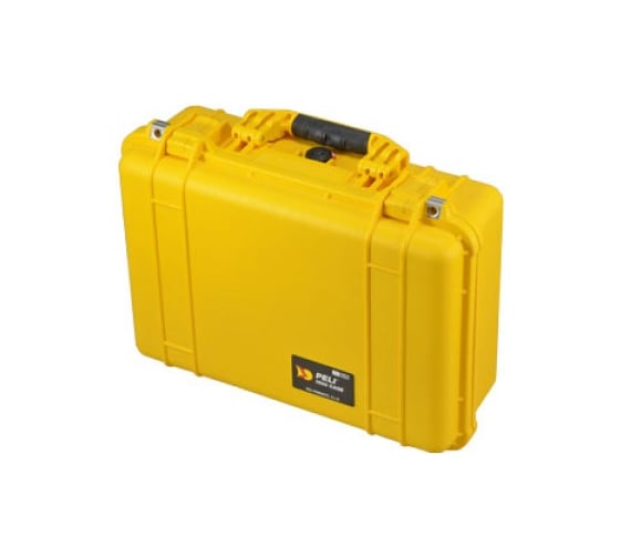 Защитный кейс Pelican 1500 желтый с поропластом 1500-000-240E