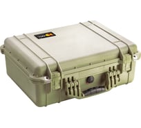Защитный кейс Pelican 1520 зеленый с поропластом 1520-000-130E