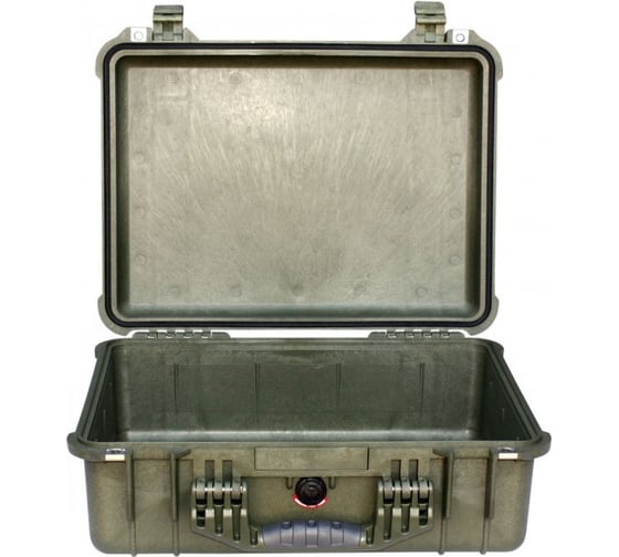 Защитный кейс Pelican 1520 зеленый пустой 1520-021-130E