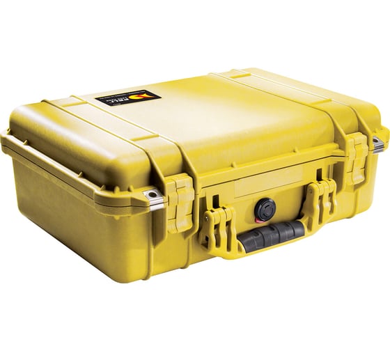 Защитный кейс Pelican 1500 желтый пустой 1500-001-240E 1