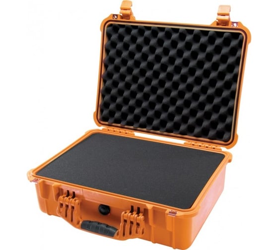 Защитный кейс Pelican 1520 оранжевый с поропластом 1520-020-150E