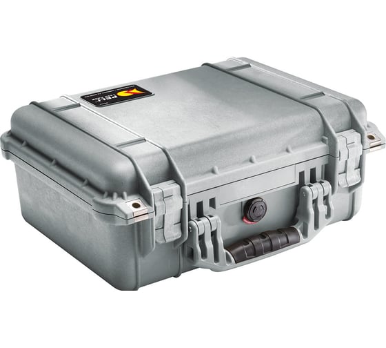 Защитный кейс Pelican 1450 серый с поропластом 1450-000-180E 1