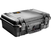 Защитный кейс Pelican 1500 черный пустой 1500-001-110E