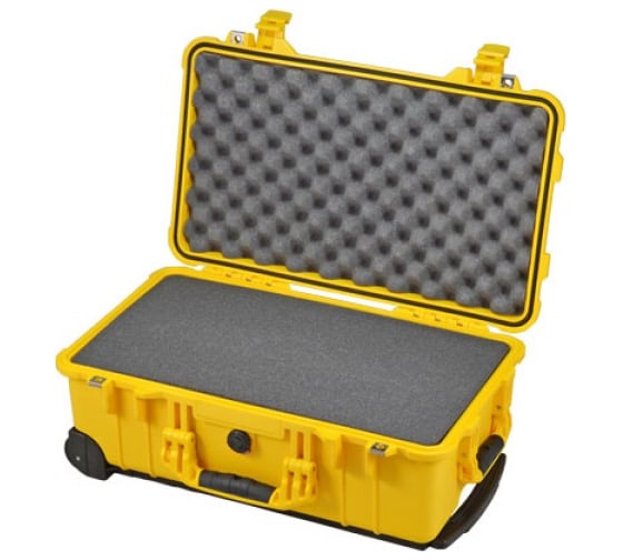 Защитный кейс Pelican 1510 желтый с поропластом 1510-000-240E