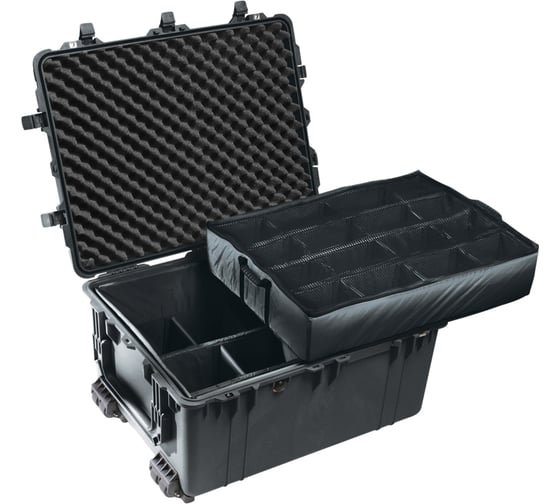 Защитный кейс Pelican 1630 черный с мягкими перегородками 1630-004-110E