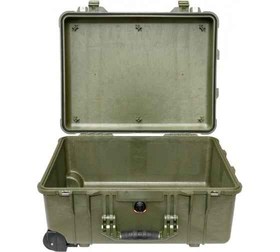 Защитный кейс Pelican 1560 зеленый пустой 1560-001-130E
