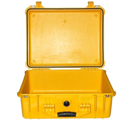 Защитный кейс Pelican 1550 желтый пустой 1550-101-240E