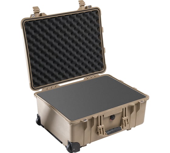 Защитный кейс Pelican 1560 песочный пустой 1560-001-190E