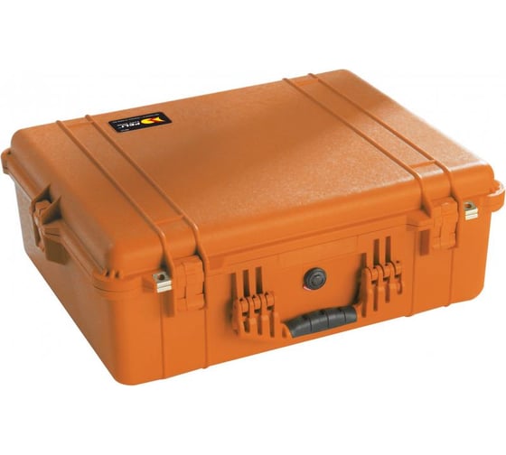 Защитный кейс Pelican 1600 оранжевый пустой 1600-001-150E
