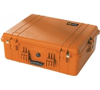 Защитный кейс Pelican 1600 оранжевый с поропластом 1600-000-150E