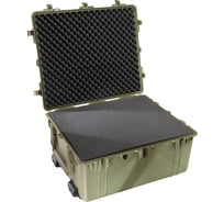 Защитный кейс Pelican 1690 зеленый с поропластом 1690-000-130E
