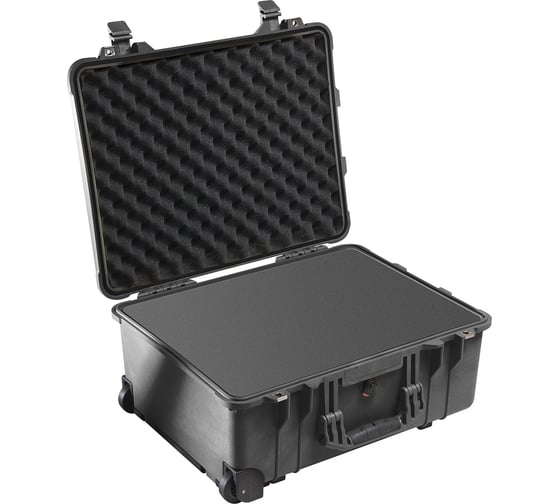 Защитный кейс Pelican 1560 черный с поропластом 1560-000-110E