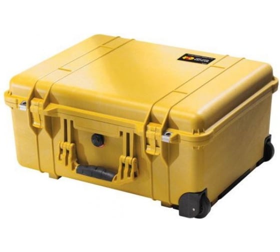 Защитный кейс Pelican 1560 желтый с поропластом 1560-000-240E
