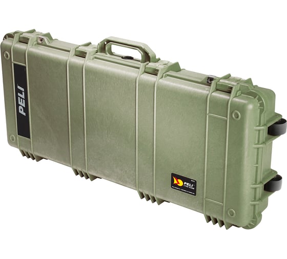 Защитный кейс Pelican 1700 зеленый с поропластом 1700-000-130E