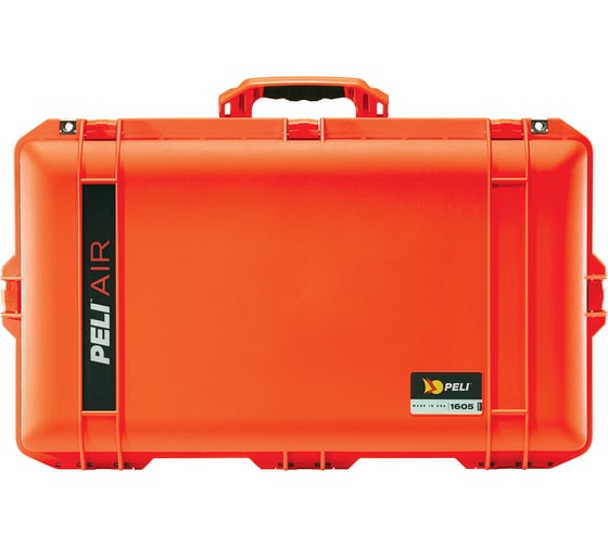 Защитный кейс Pelican Air 1605 оранжевый пустой 016050-0011-150E
