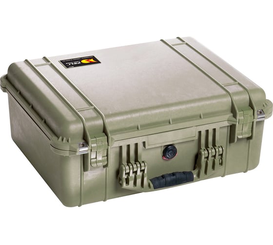 Защитный кейс Pelican 1550 зеленый с поропластом 1550-000-130E