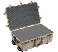 Защитный кейс Pelican 1650 песочный с поропластом 1650-020-190E