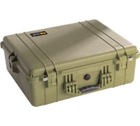 Защитный кейс Pelican 1600 зеленый пустой 1600-001-130E
