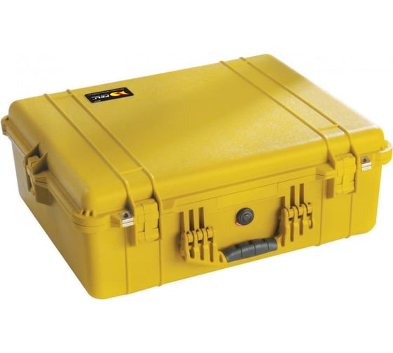 Защитный кейс Pelican 1600 желтый пустой 1600-001-240E 1