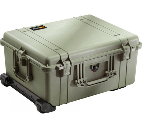 Защитный кейс Pelican 1610 зеленый с поропластом 1610-000-130E 1