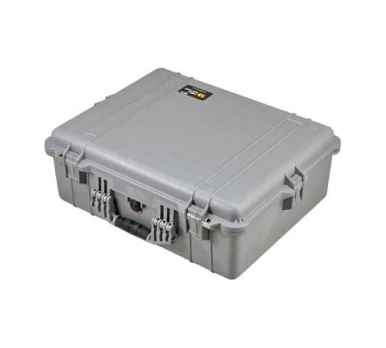 Защитный кейс Pelican 1600 серый с поропластом 1600-000-180E 1