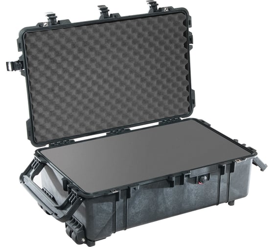 Защитный кейс Pelican 1670 черный с поропластом 1670-000-110E