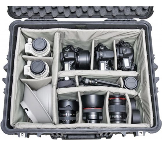 Защитный кейс Pelican 1620 черный с мягкими перегородками 1620-004-110E