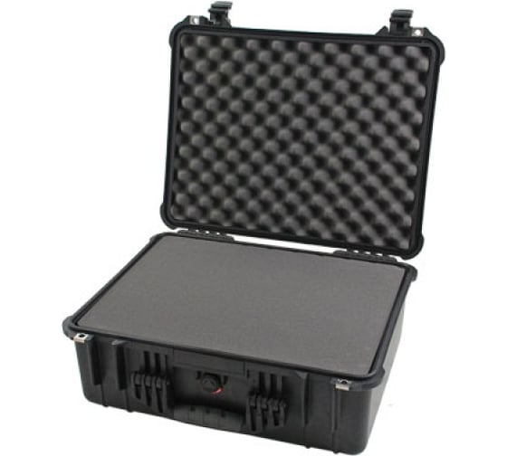 Защитный кейс 1550 черный с поропластом Pelican 1550-000-110E