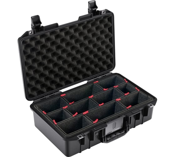 Защитный кейс Pelican Air 1485 черный с жесткими перегородками TrekPak 014850-0050-110E