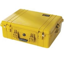Защитный кейс Pelican 1600 желтый с поропластом 1600-000-240E