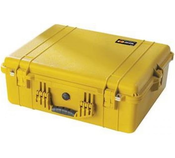 Защитный кейс Pelican 1600 желтый с поропластом 1600-000-240E 1