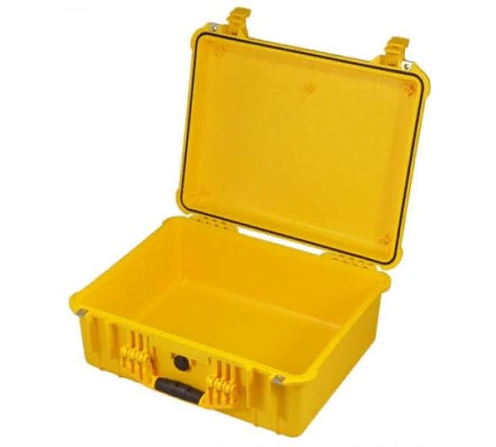 Защитный кейс Pelican 1550 желтый пустой 1550-001-240E