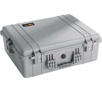 Защитный кейс Pelican 1600 серый пустой 1600-001-180E