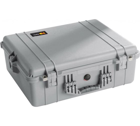 Защитный кейс Pelican 1600 серый пустой 1600-001-180E 1