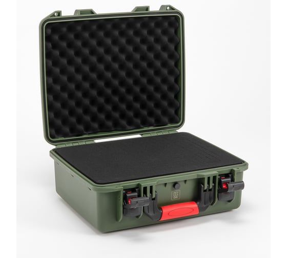 Кейс герметичный DGCASE ударопрочный, IP67, 390x270x205 DGCASE@50-03-olive 1