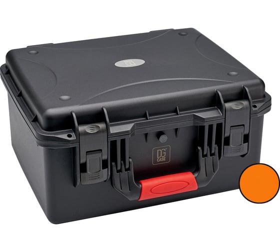 Кейс герметичный DGCASE ударопрочный, IP67, 390x270x205 DGCASE@50-03-orange 1