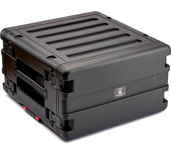 Кейс рэковый DGCASE 8 юнитов на колесах с ручкой ударопрочный, IP65, 458x447x365 RACK8UW DGCASE@RACK8UW