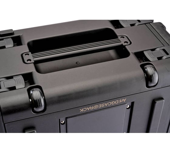 Кейс рэковый DGCASE 8 юнитов на колесах с ручкой ударопрочный, IP65, 458x447x365 RACK8UW DGCASE@RACK8UW