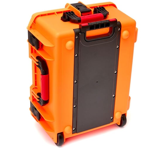 Кейс на колесах с ручкой ударопрочный DGCASE, IP67, 490x360x205 60-02-orange DGCASE@60-02-orange