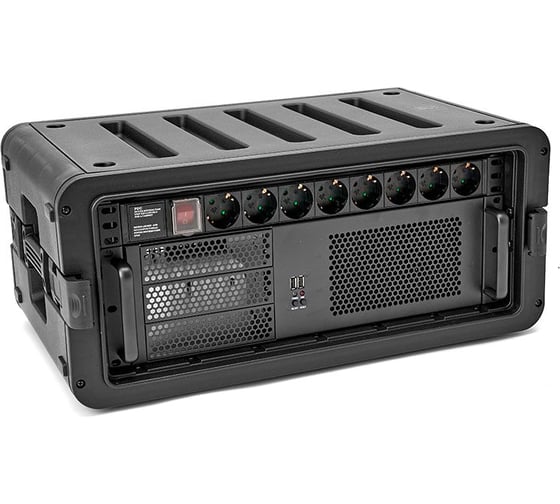 Кейс рэковый DGCASE короткий 3 юнита глубина 20 см ударопрочный, IP65, 200x447x140 RACK3US DGCASE@RACK3US