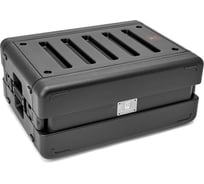 Кейс рэковый DGCASE короткий 4 юнита глубина 30см ударопрочный, IP54, 485х265x185 DGCASE@RACK4US30