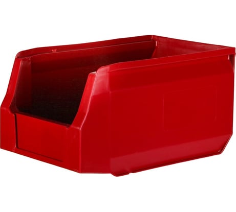 Пластиковый ящик для метизов Пластик Система красный 12.402.2