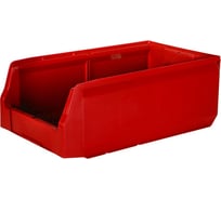 Пластиковый ящик для метизов Пластик Система красный 12.414.2