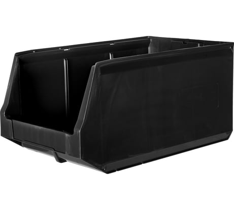 Пластиковый ящик для метизов Пластик Система черный 12.407.3