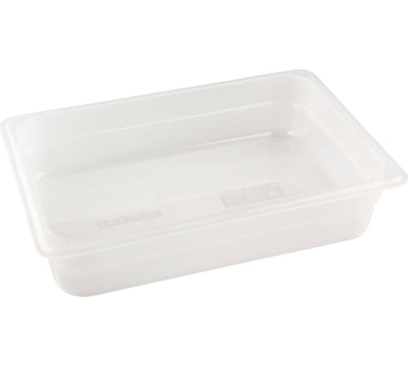 Гастроемкость RESTOLA п/п 1/2,  325x265х65 цв. прозрачный 22287