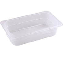 Гастроемкость RESTOLA п/п 1/4, 265x162х65 цв. прозрачный 22299