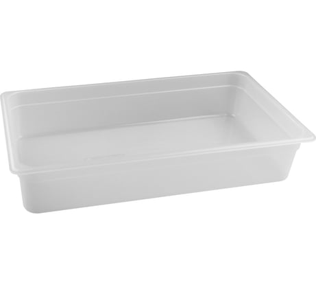 Гастроемкость RESTOLA п/п 1/1, 530x325х100 цв. прозрачный 22281