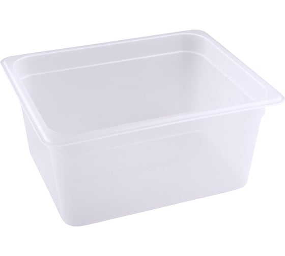 Гастроемкость RESTOLA п/п 1/2,  325x265х150 цв. прозрачный 22290 1