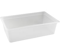 Гастроемкость RESTOLA п/п 1/1, 530x325х150 цв. прозрачный 22282